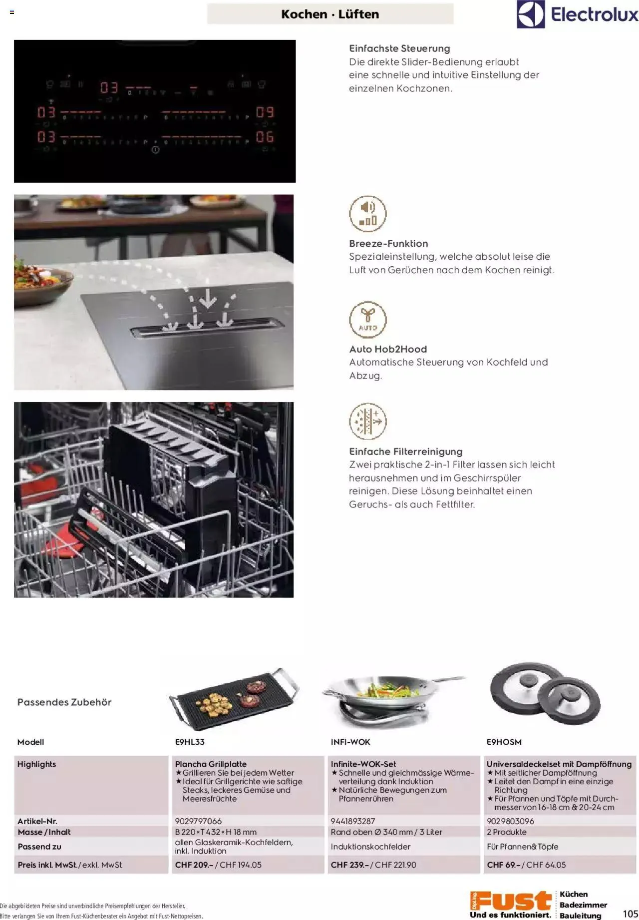 Fust - Küchenmagazin - Riesenauswahl von 22. Februar bis 31. Dezember 2023 - Prospekt seite 105