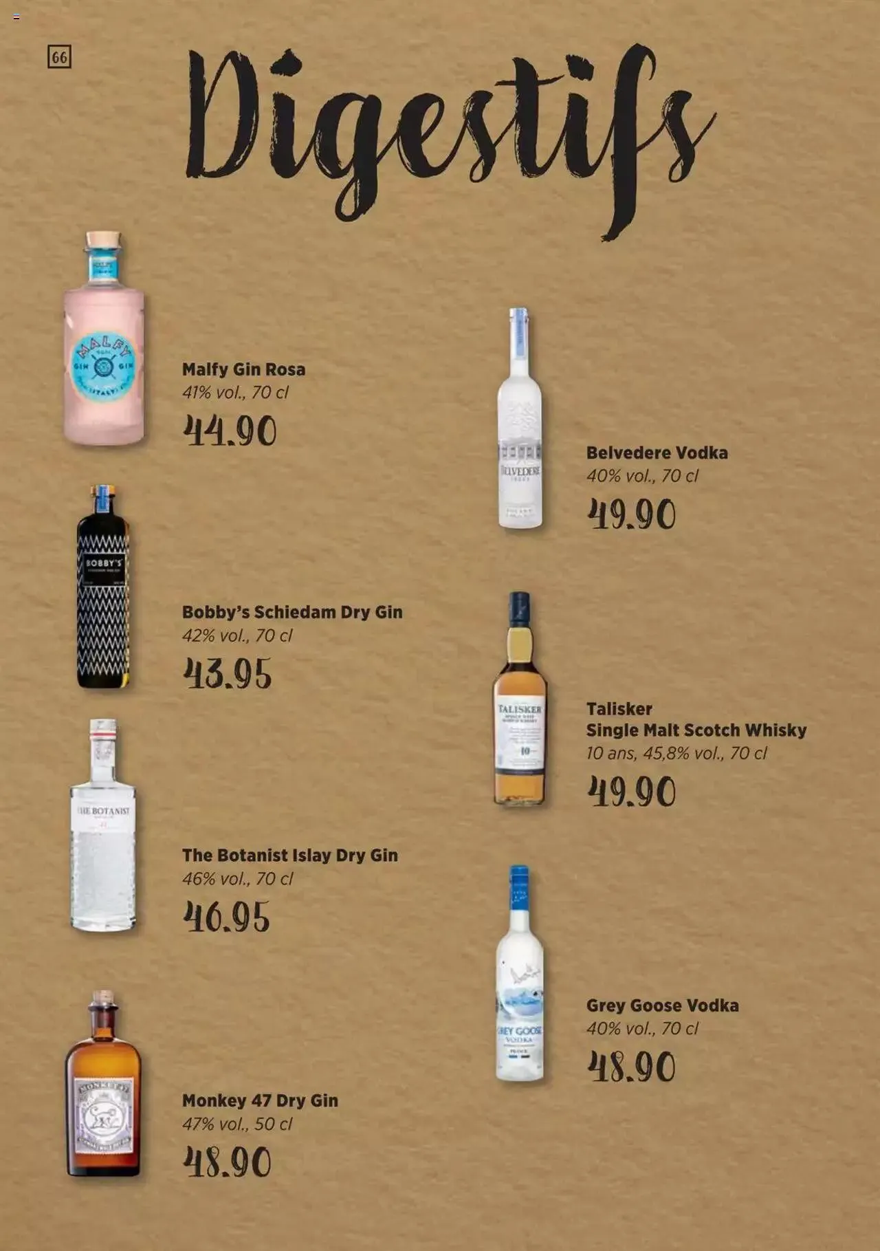 Denner Guide des vins 2023 /2024 FR von 11. September bis 31. Dezember 2024 - Prospekt seite  66