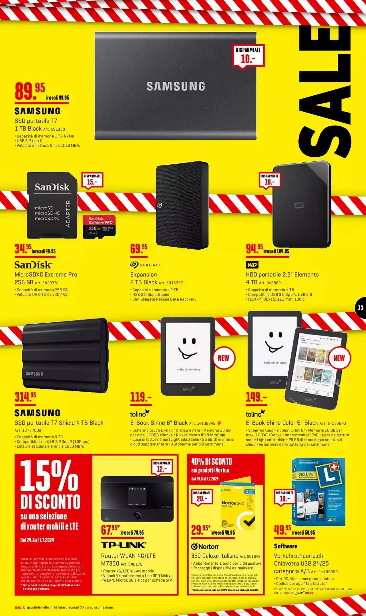 Interdiscount Aktionen IT von 24. Juni bis 7. Juli 2024 - Prospekt seite  13