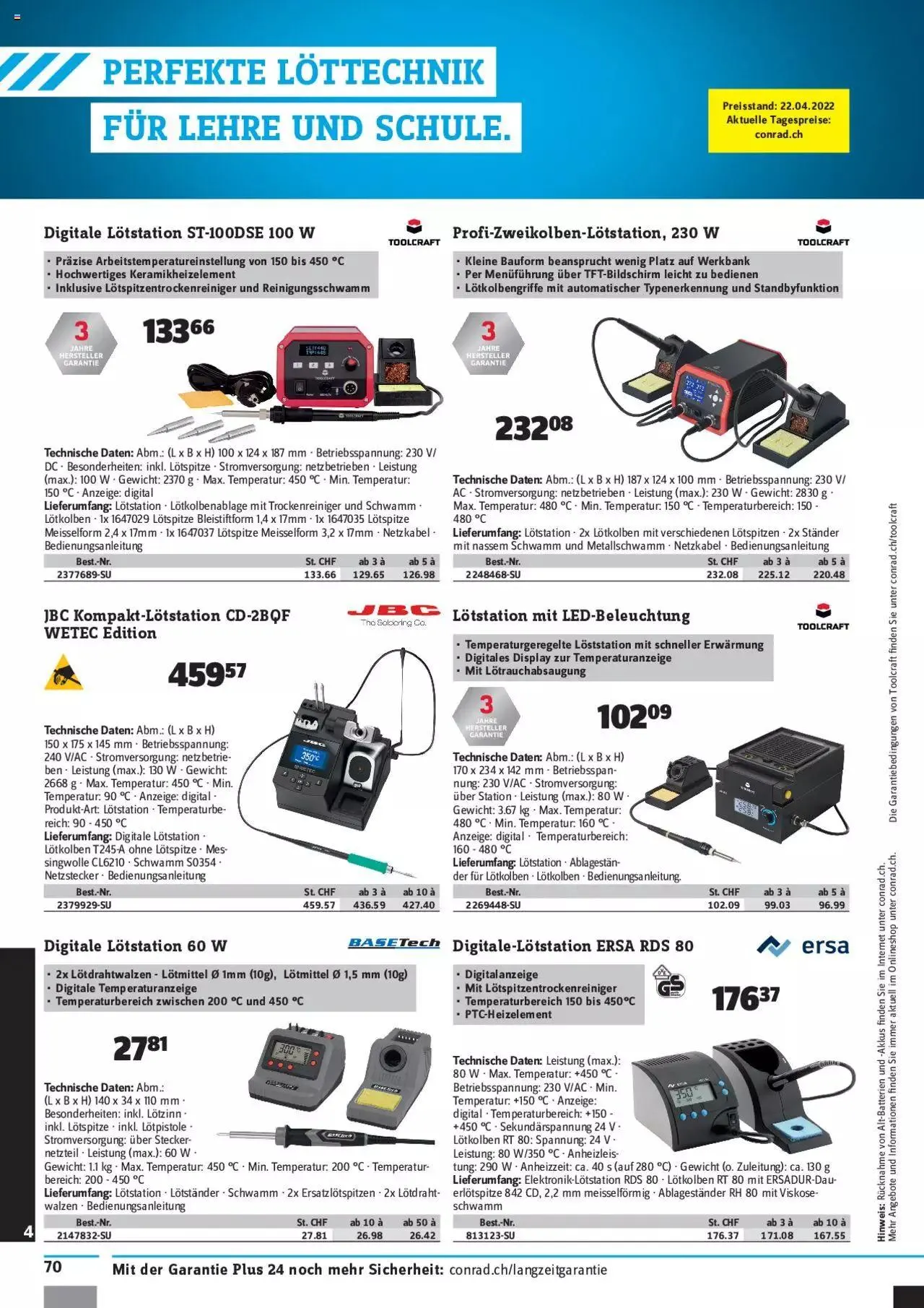 Conrad - Education 2022/23 von 5. Mai bis 31. Dezember 2023 - Prospekt seite  72