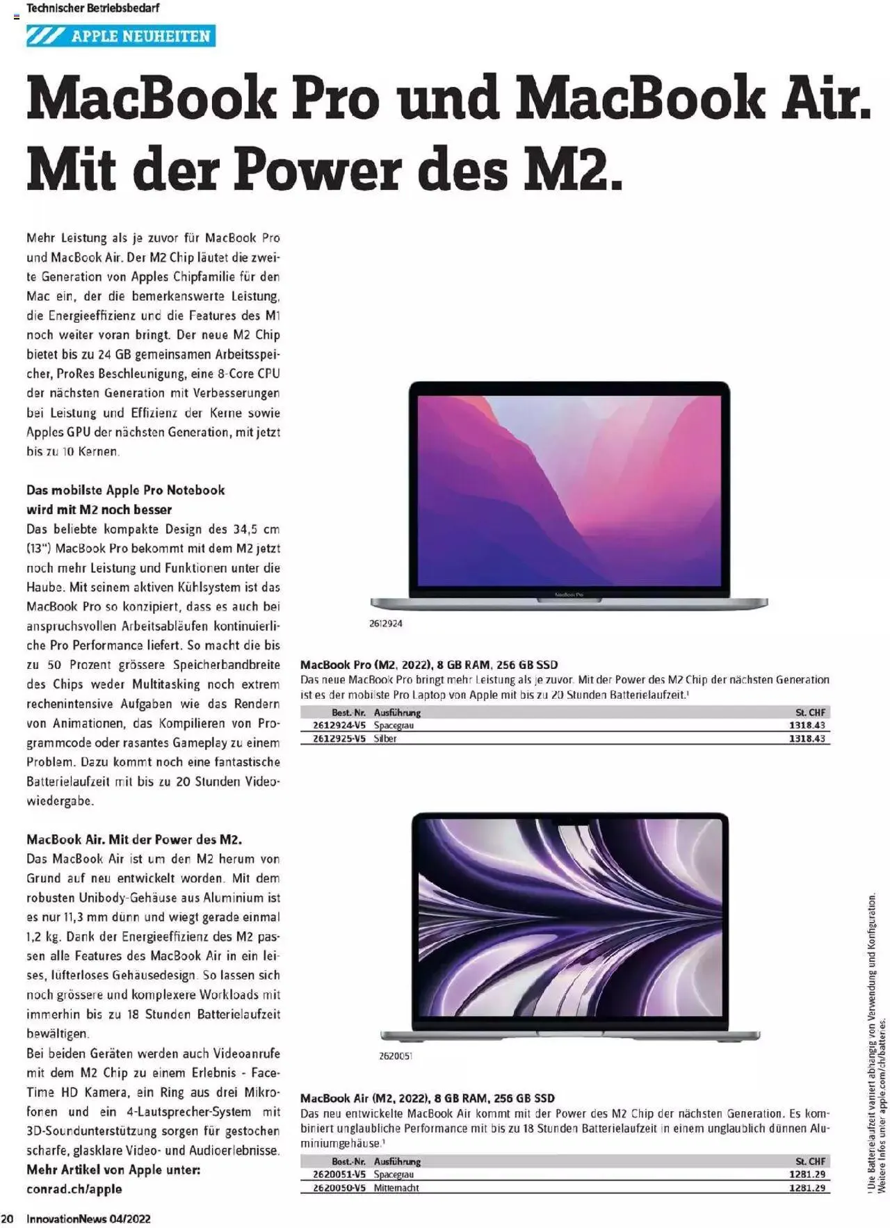 Conrad - Innovation News von 26. September bis 31. Dezember 2023 - Prospekt seite 20