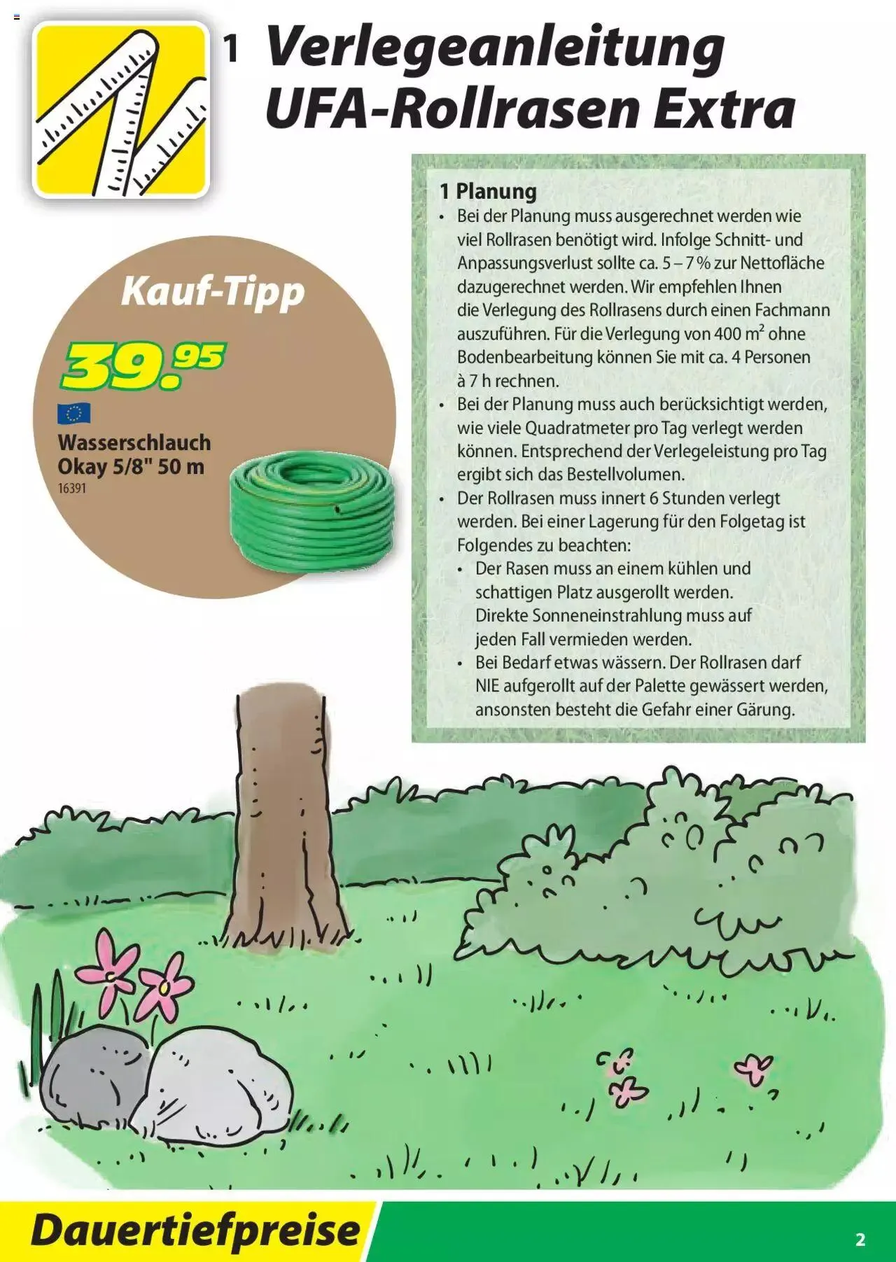 Landi - Rollrasen 2022 von 11. März bis 31. Dezember 2023 - Prospekt seite 2