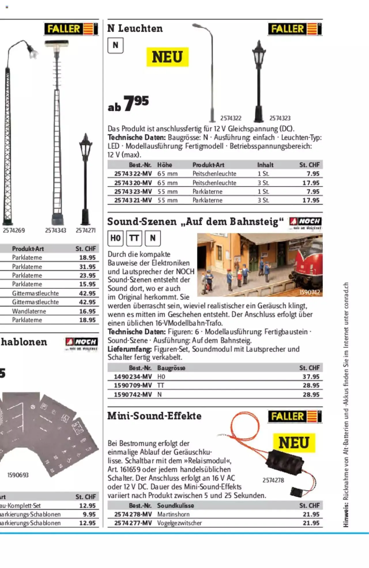 Conrad - Modellbahn Katalog 2022/23 von 5. September bis 31. Dezember 2023 - Prospekt seite  456