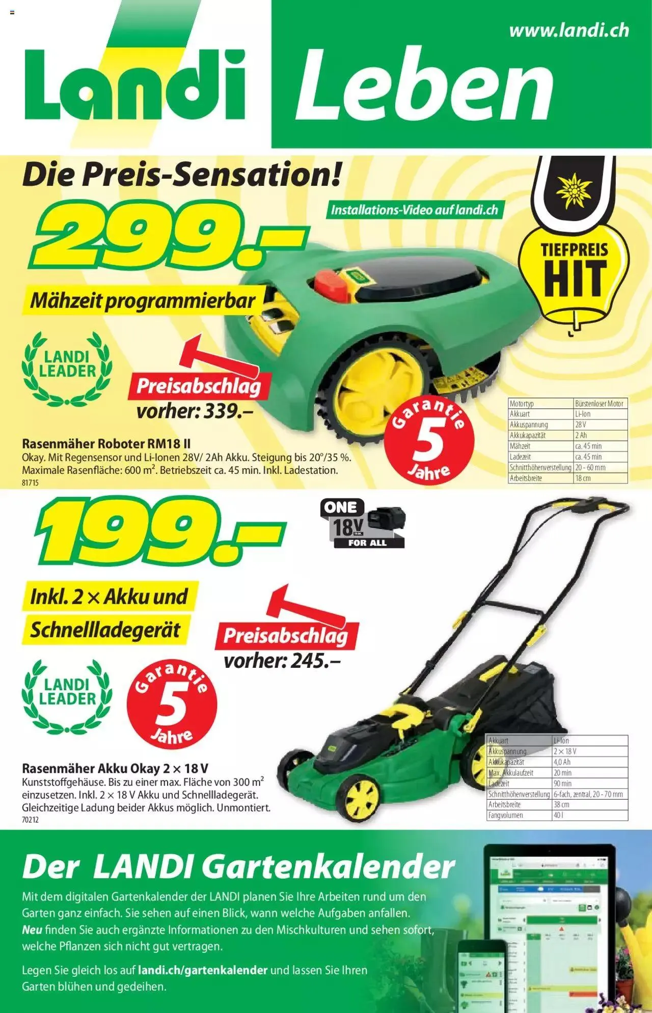 Landi Aktionen von 6. März bis 31. Dezember 2023 - Prospekt seite 13