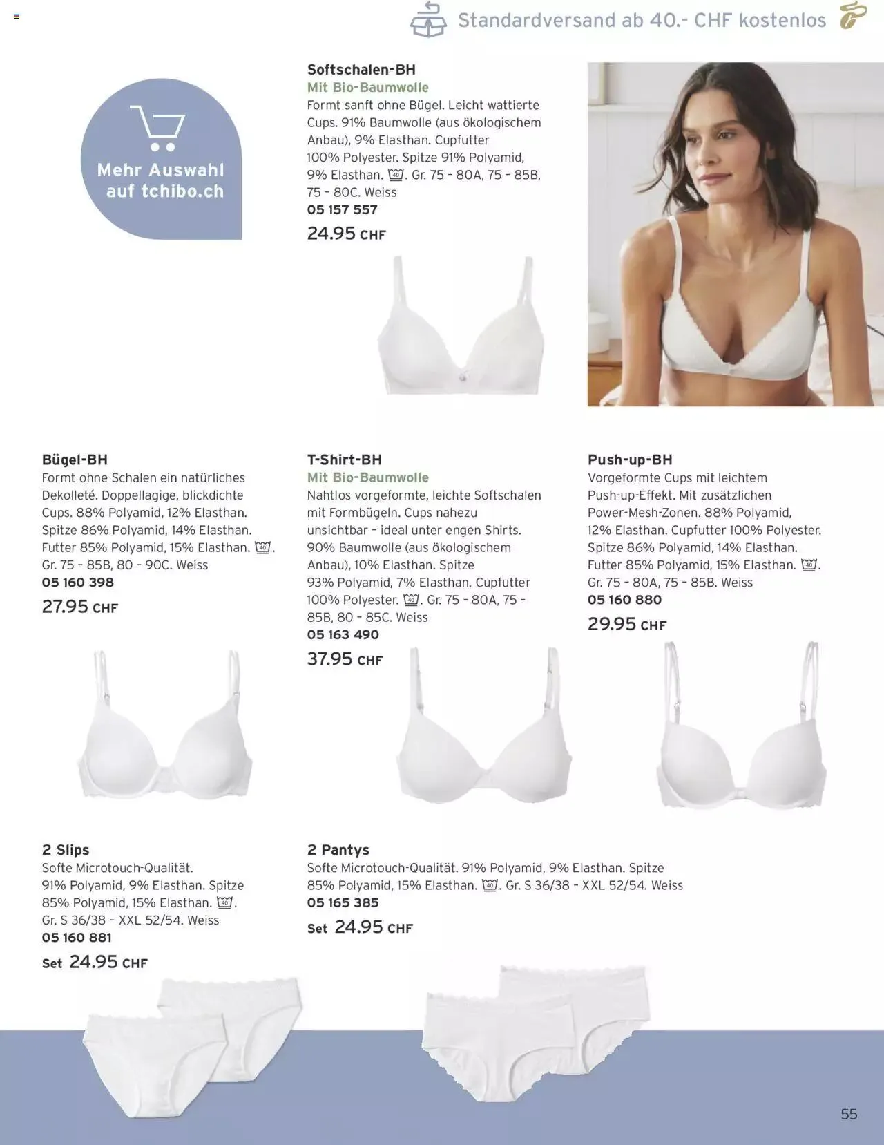 Tchibo Aktionen von 10. Mai bis 31. Dezember 2023 - Prospekt seite  55