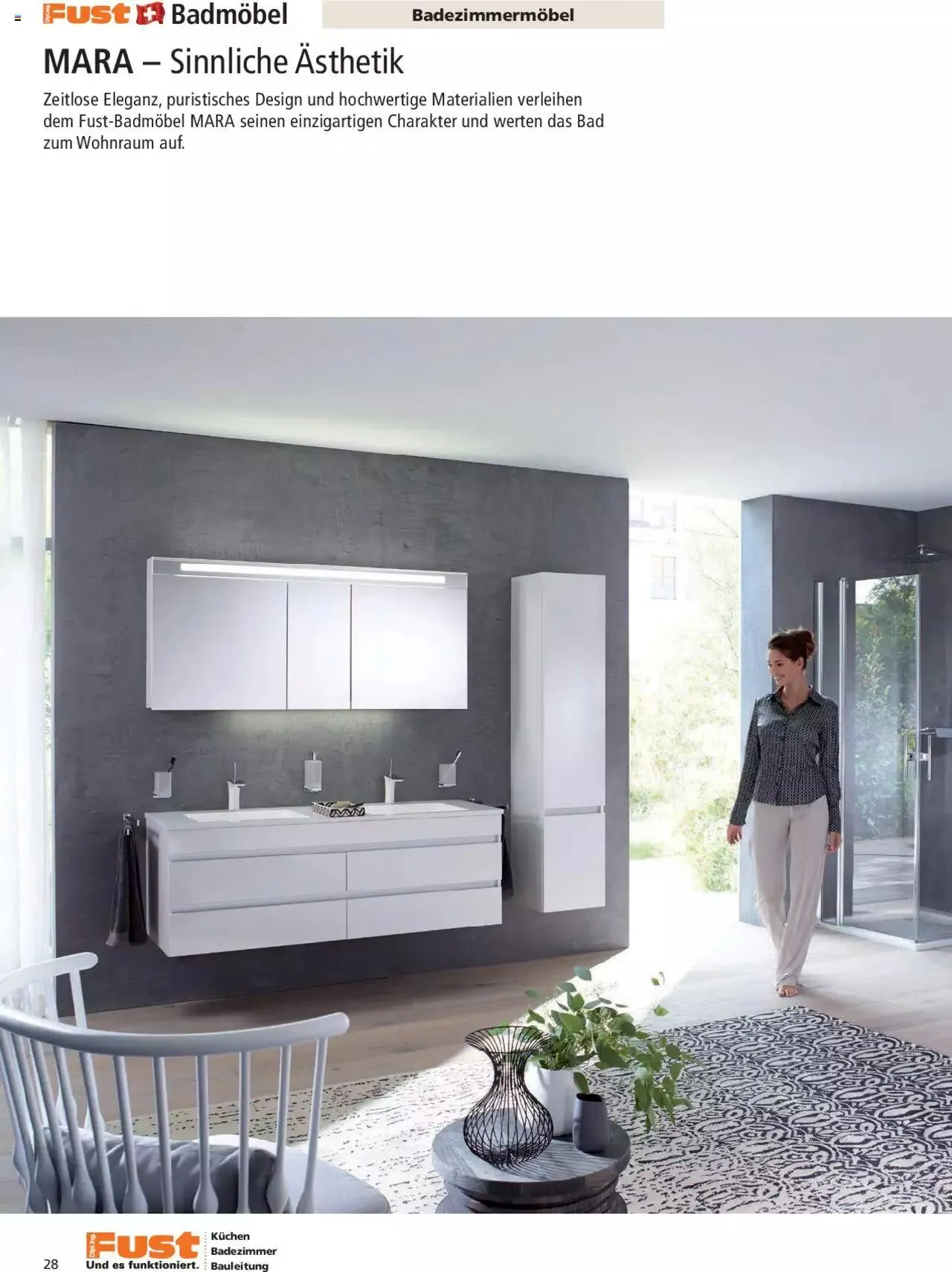 Fust Aktionen Badezimmermagazin von 17. April bis 31. Dezember 2024 - Prospekt seite  28