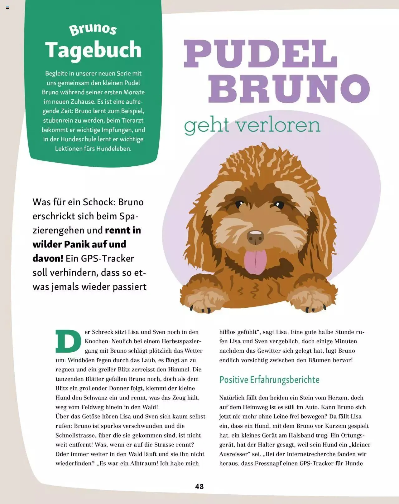 Fressnapf Magazin von 1. November bis 31. Dezember 2023 - Prospekt seite 48