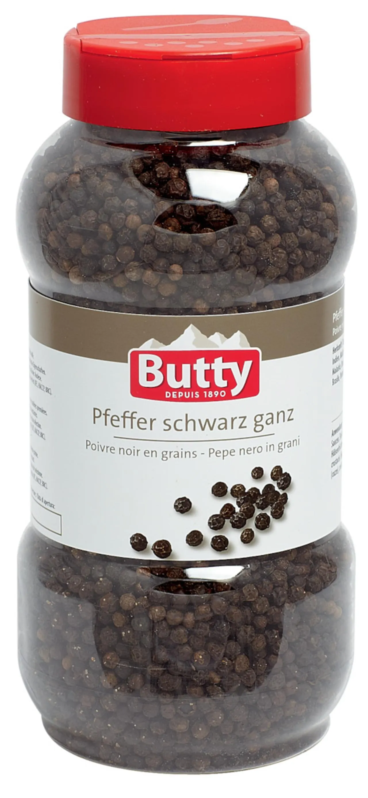 Butty schwarzer Pfeffer ganz