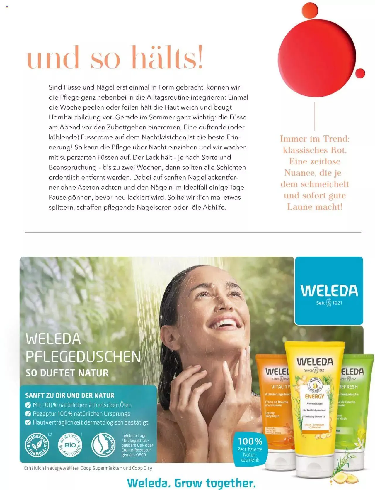 Coop Aktionen Beauty & Life von 1. August bis 31. Dezember 2023 - Prospekt seite  45