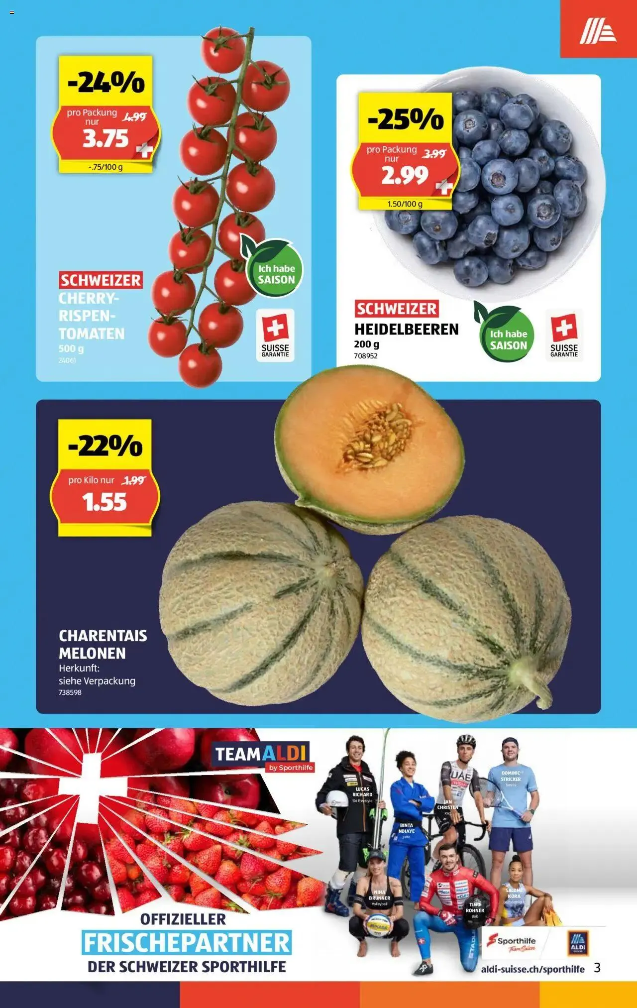 Aldi Aktionen von 11. Juli bis 17. Juli 2024 - Prospekt seite  3