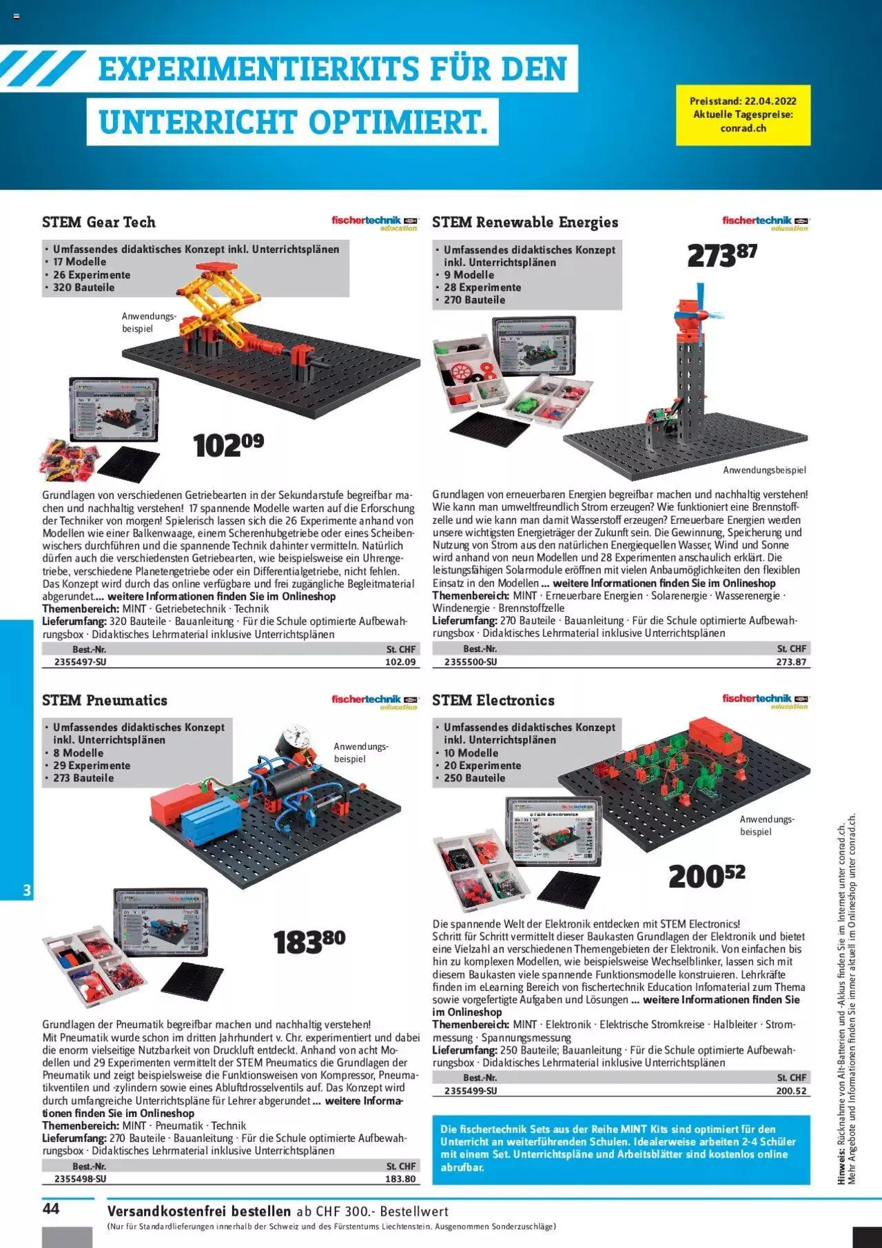Conrad - Education 2022/23 von 5. Mai bis 31. Dezember 2023 - Prospekt seite  46