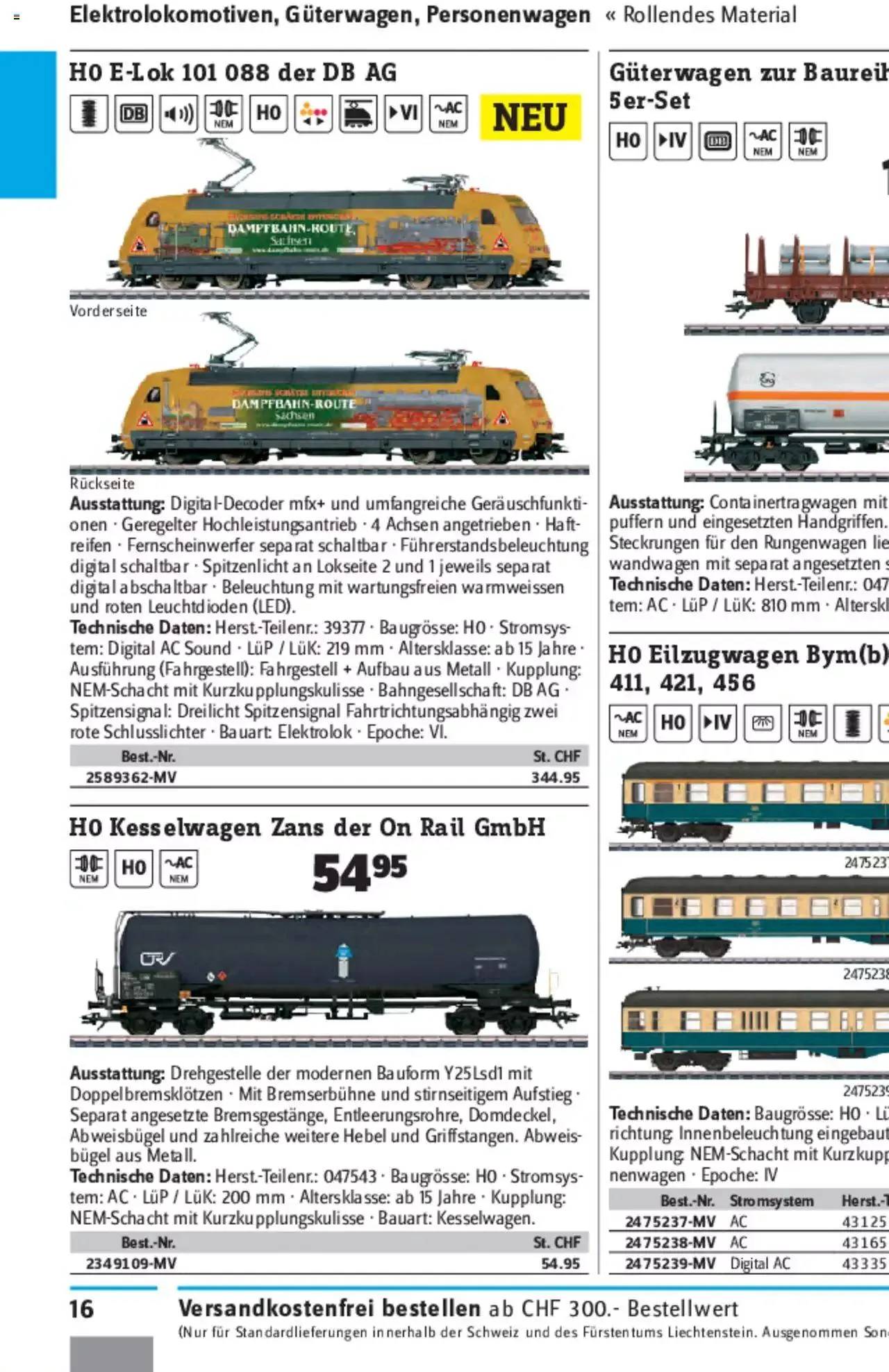 Conrad - Modellbahn Katalog 2022/23 von 5. September bis 31. Dezember 2023 - Prospekt seite  35