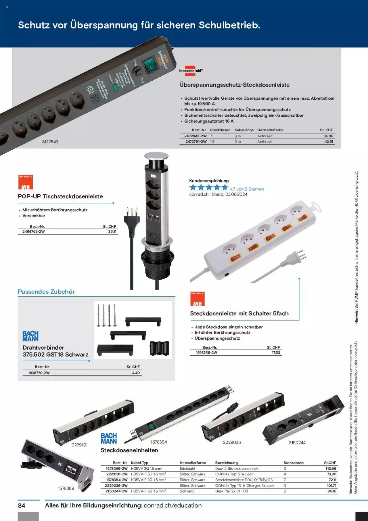 Conrad Aktionen Education von 17. Juni bis 9. Januar 2025 - Prospekt seite 86