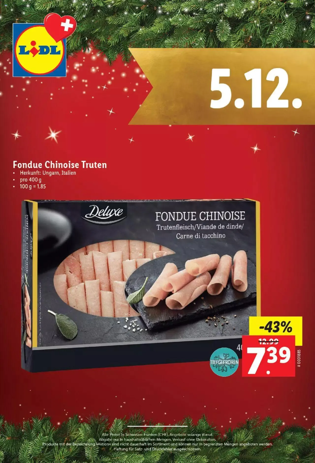 Lidl Aktionen Magische Weihnachtszeit von 1. Dezember bis 24. Dezember 2023 - Prospekt seite 6