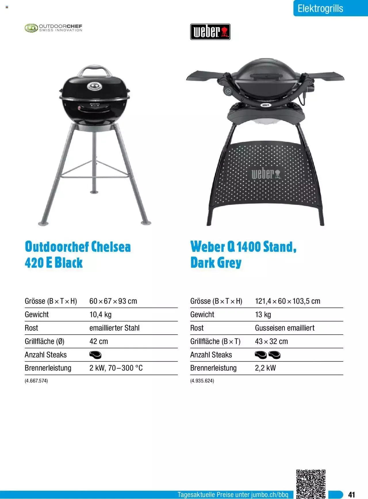 Jumbo Grosse Grillbroschure 2023 von 27. Februar bis 31. Dezember 2023 - Prospekt seite 41