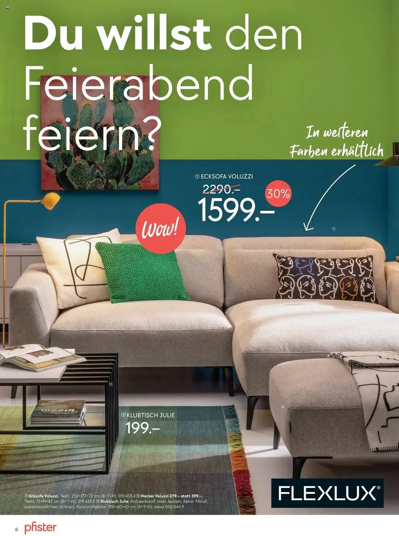 Pfister Aktionen von 24. September bis 14. Oktober 2024 - Prospekt seite  6
