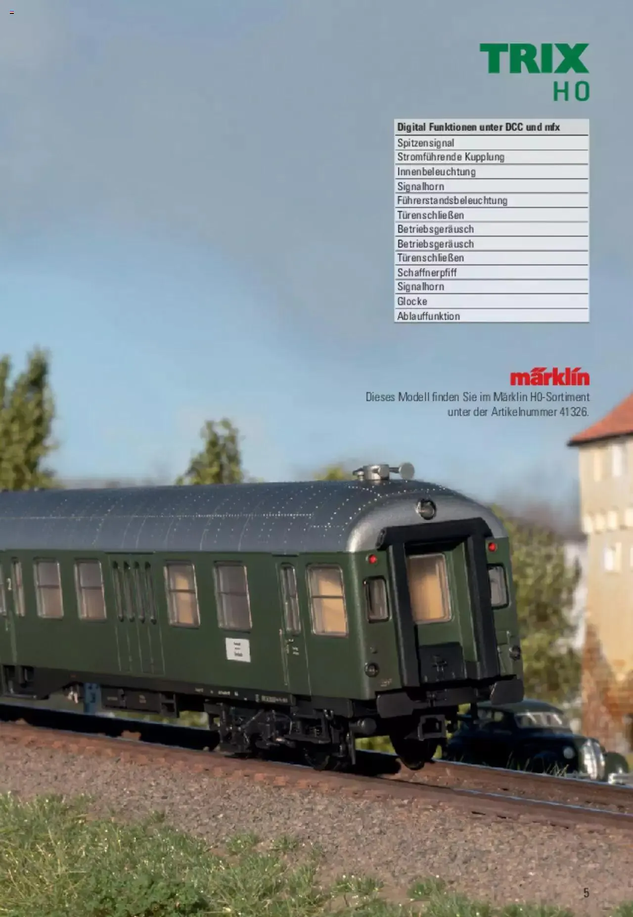 Conrad - TRIX H0 Neuheiten 2022 von 28. März bis 31. Dezember 2023 - Prospekt seite 118
