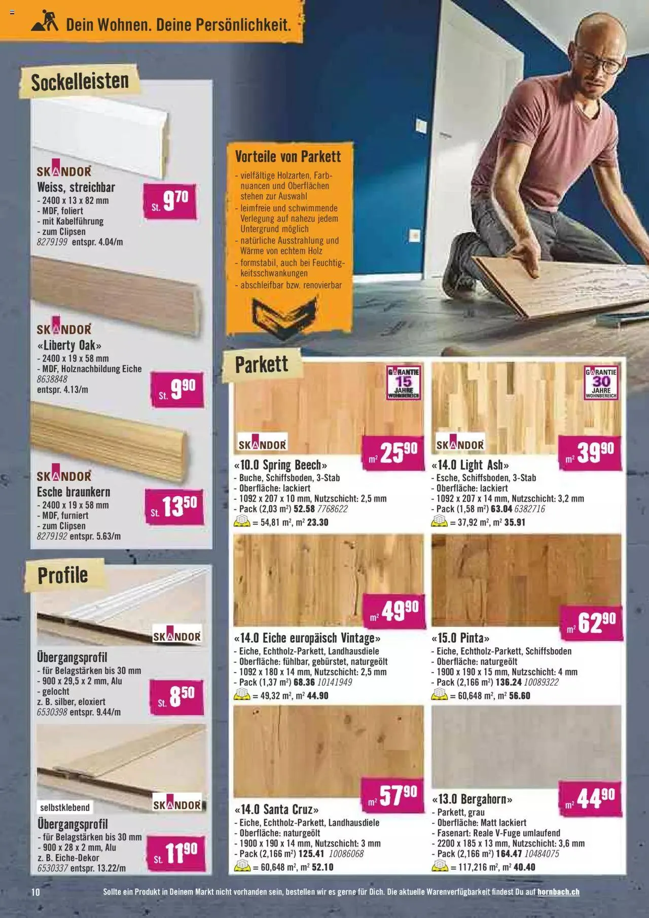 Hornbach - Aktueller Prospekt von 5. Dezember bis 31. Dezember 2023 - Prospekt seite  10
