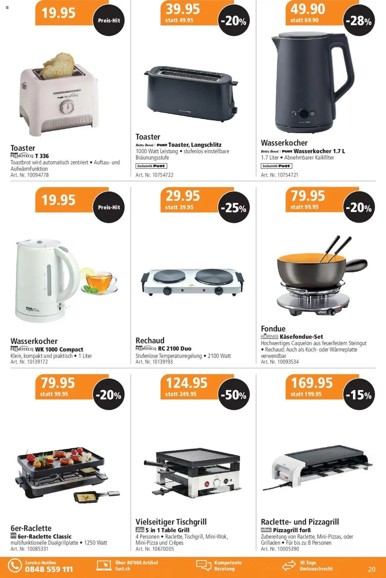 Fust Aktionen von 24. September bis 26. Oktober 2025 - Prospekt seite 20