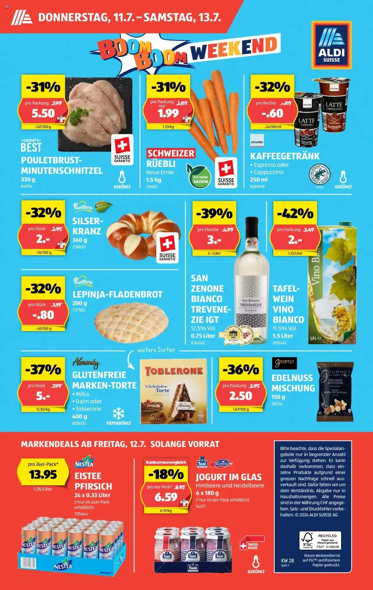 Aldi Aktionen von 11. Juli bis 17. Juli 2024 - Prospekt seite  44