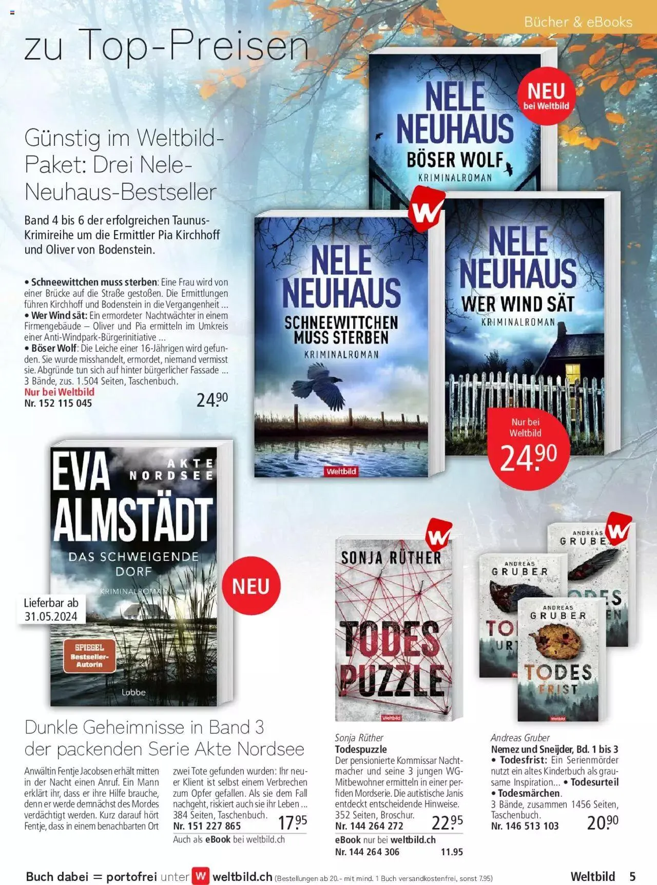 Weltbild Aktionen von 24. Mai bis 31. Dezember 2024 - Prospekt seite  5
