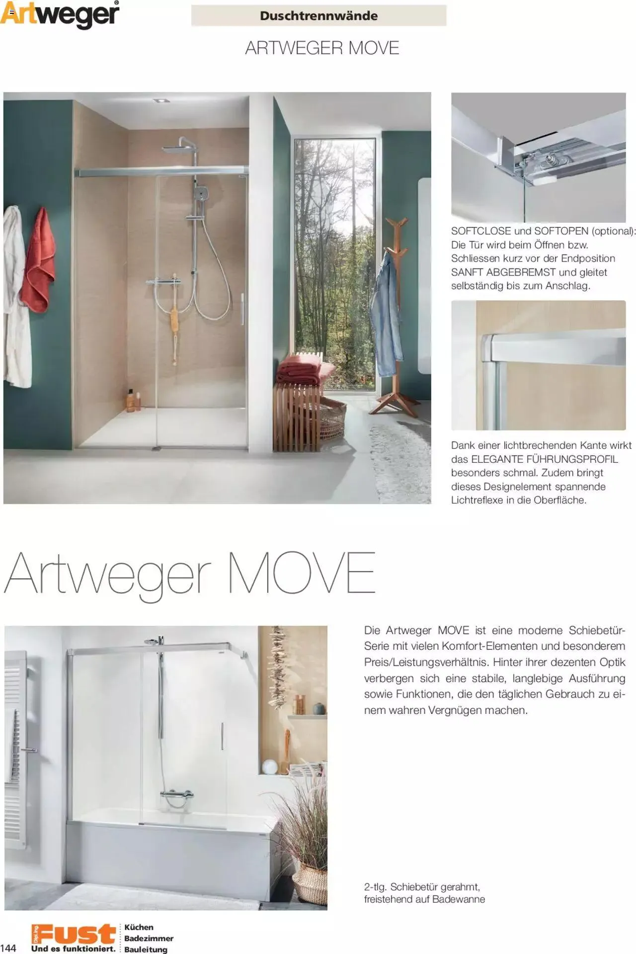 Fust Aktionen Badezimmermagazin von 17. April bis 31. Dezember 2024 - Prospekt seite  144