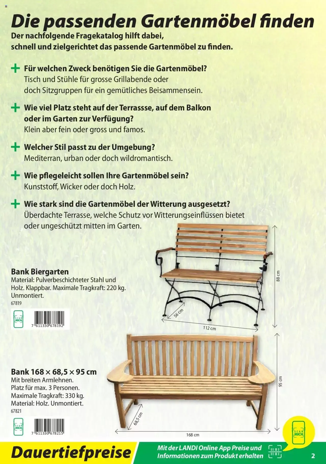 Landi Freizeit 2023 von 20. März bis 31. Dezember 2023 - Prospekt seite 2