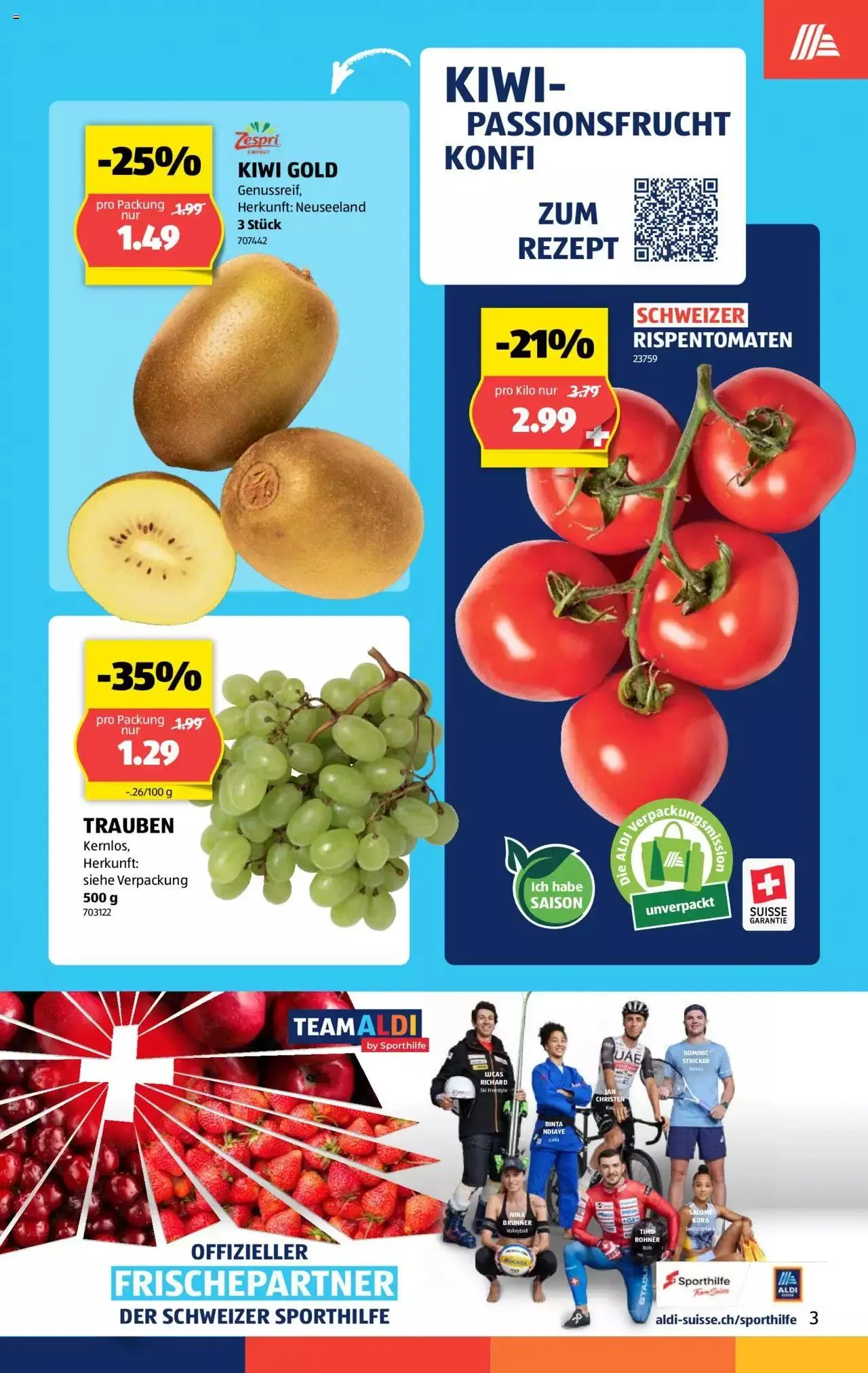 Aldi Aktionen von 13. Juni bis 19. Juni 2024 - Prospekt seite  3