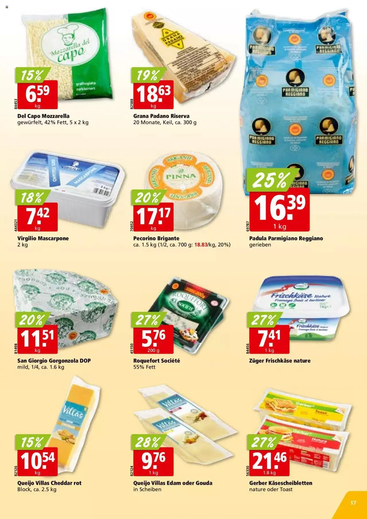 Aligro Aktionen - Chavannes, Matran, Genf, Sitten von 4. Dezember bis 9. Dezember 2023 - Prospekt seite 17