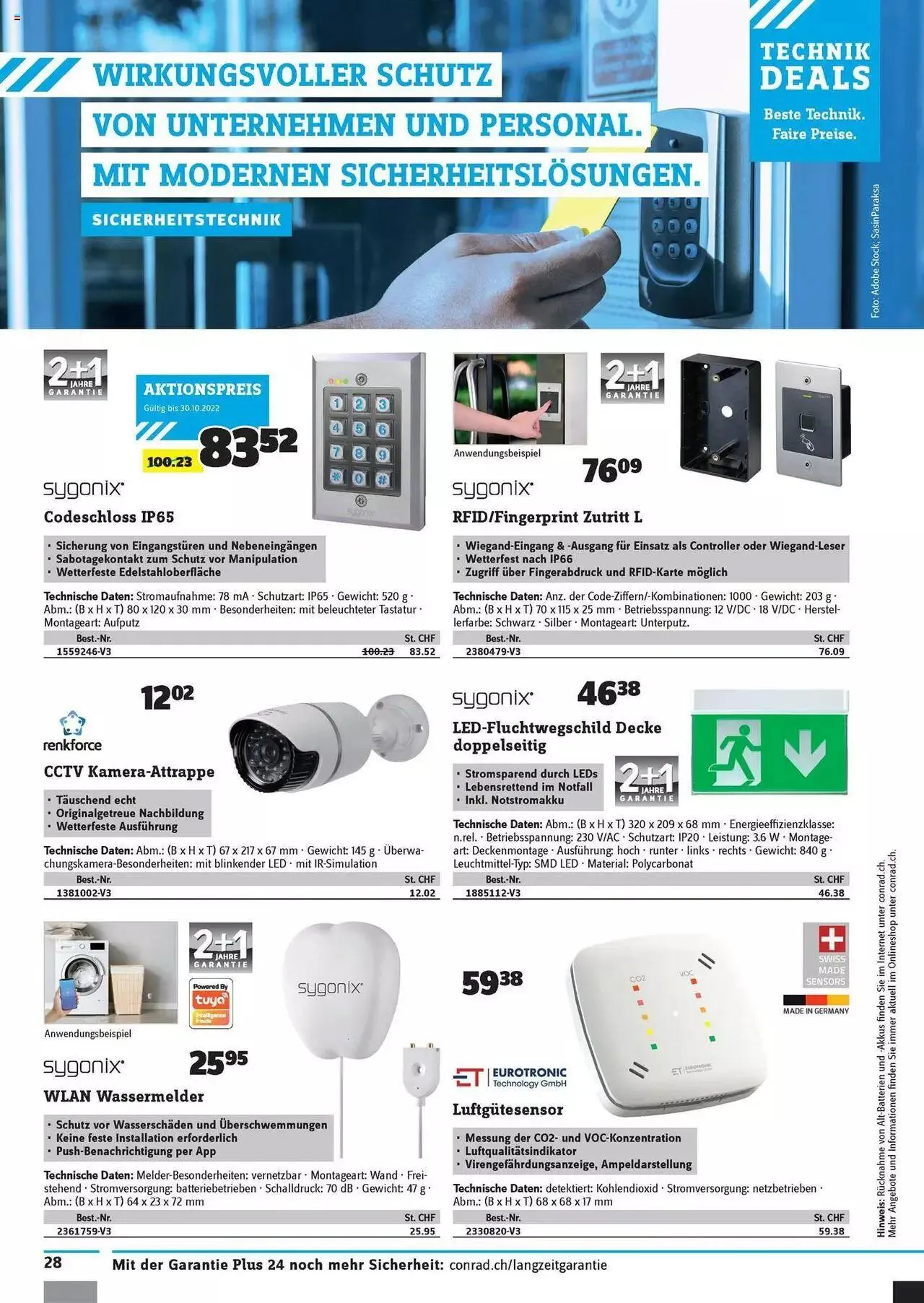 Conrad - Technik Deals von 30. August bis 31. Dezember 2023 - Prospekt seite  30