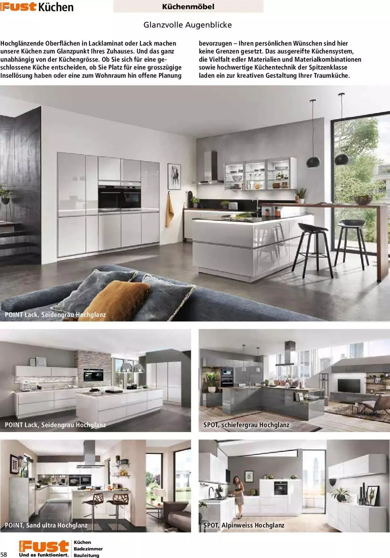 Fust - Küchenmagazin - Riesenauswahl von 22. Februar bis 31. Dezember 2023 - Prospekt seite  58