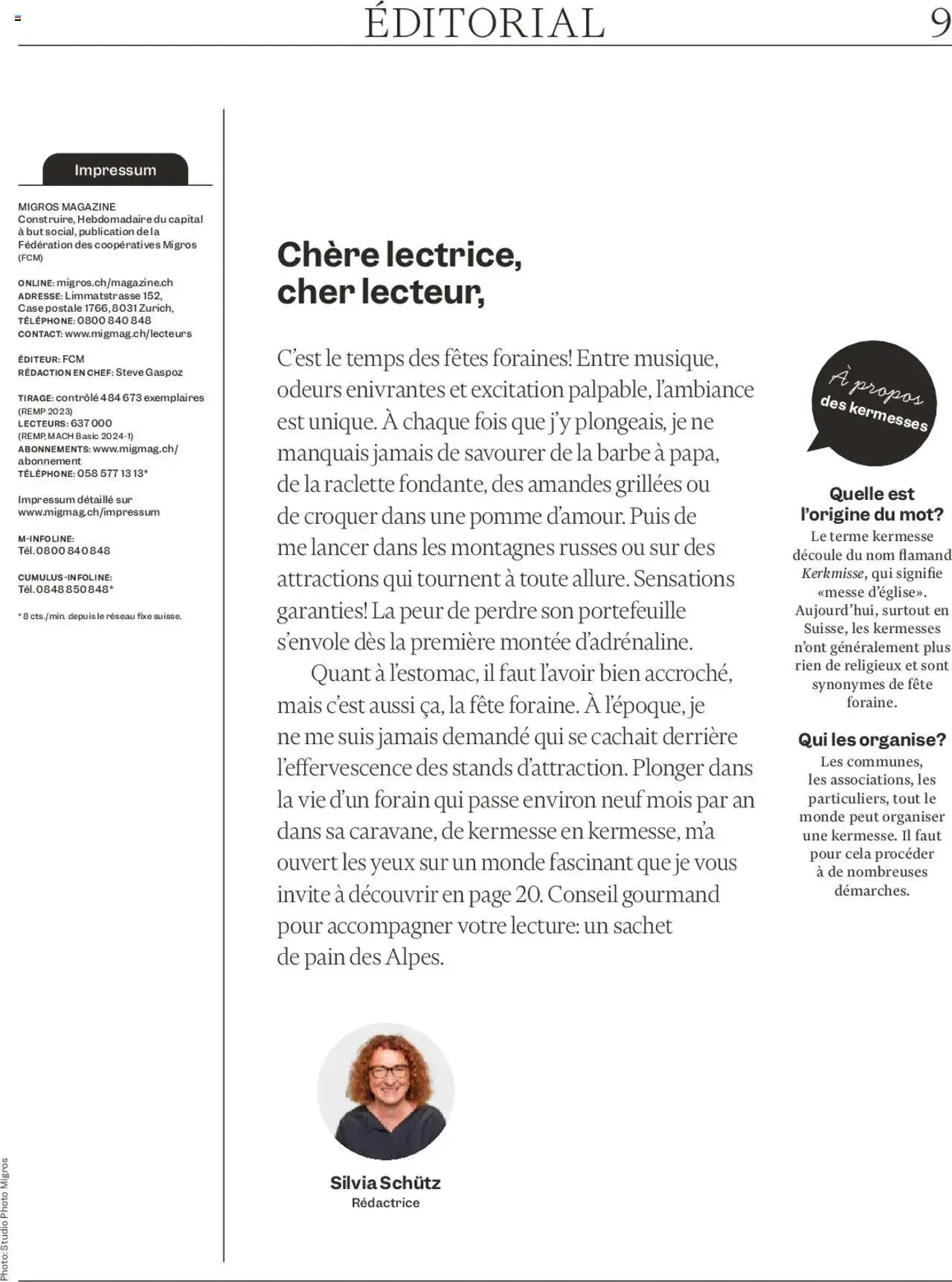 Migros - Magazin FR von 23. September bis 29. September 2024 - Prospekt seite  9