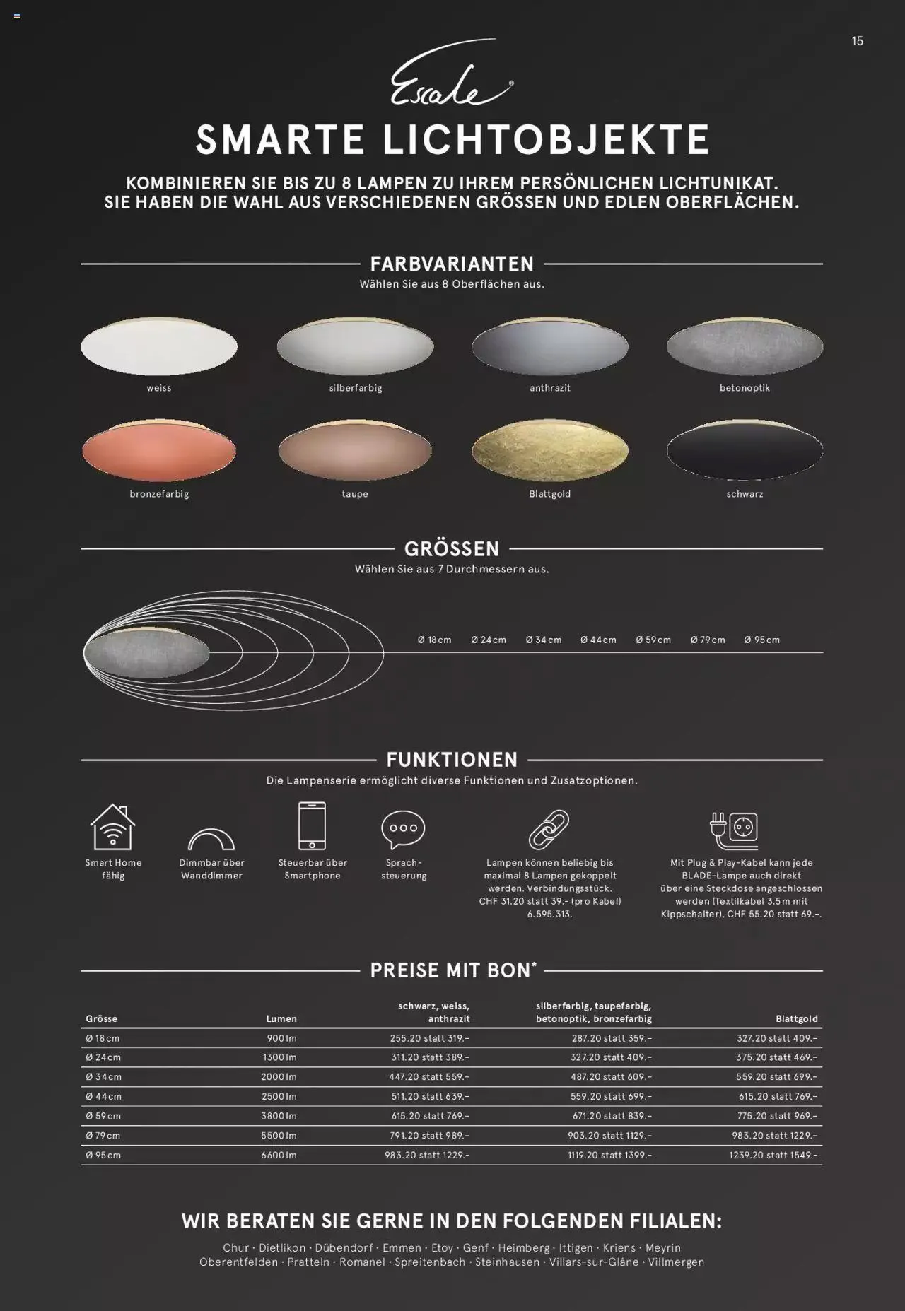 Lumimart Aktionen von 24. Oktober bis 19. November 2023 - Prospekt seite 15