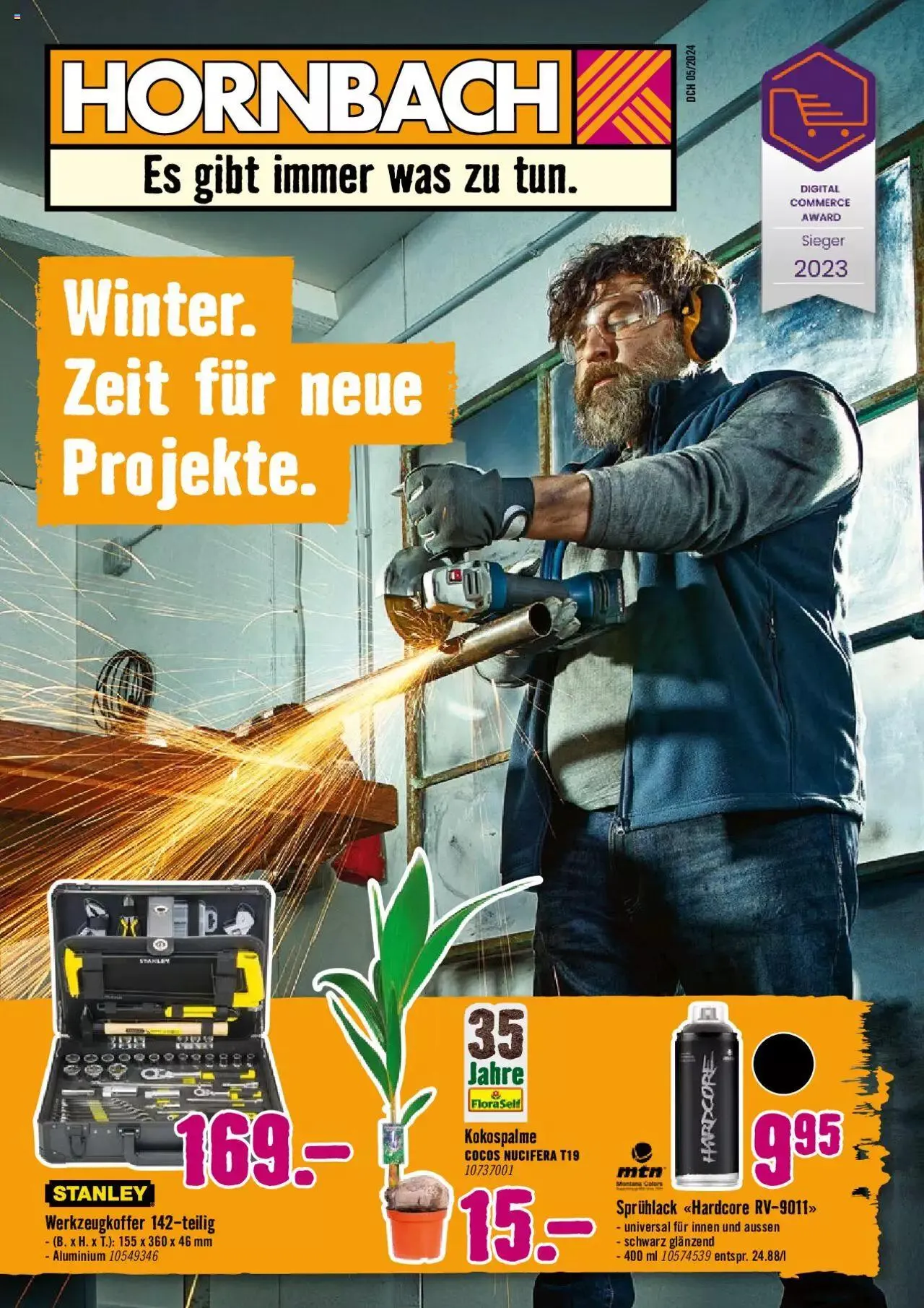 Hornbach Aktionen von 1. Februar bis 26. Februar 2024 - Prospekt seite  