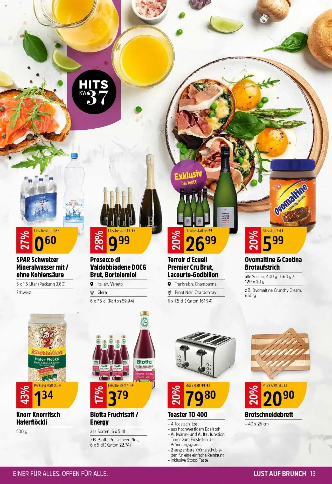 TopCC Aktionen von 9. September bis 14. September 2024 - Prospekt seite 13