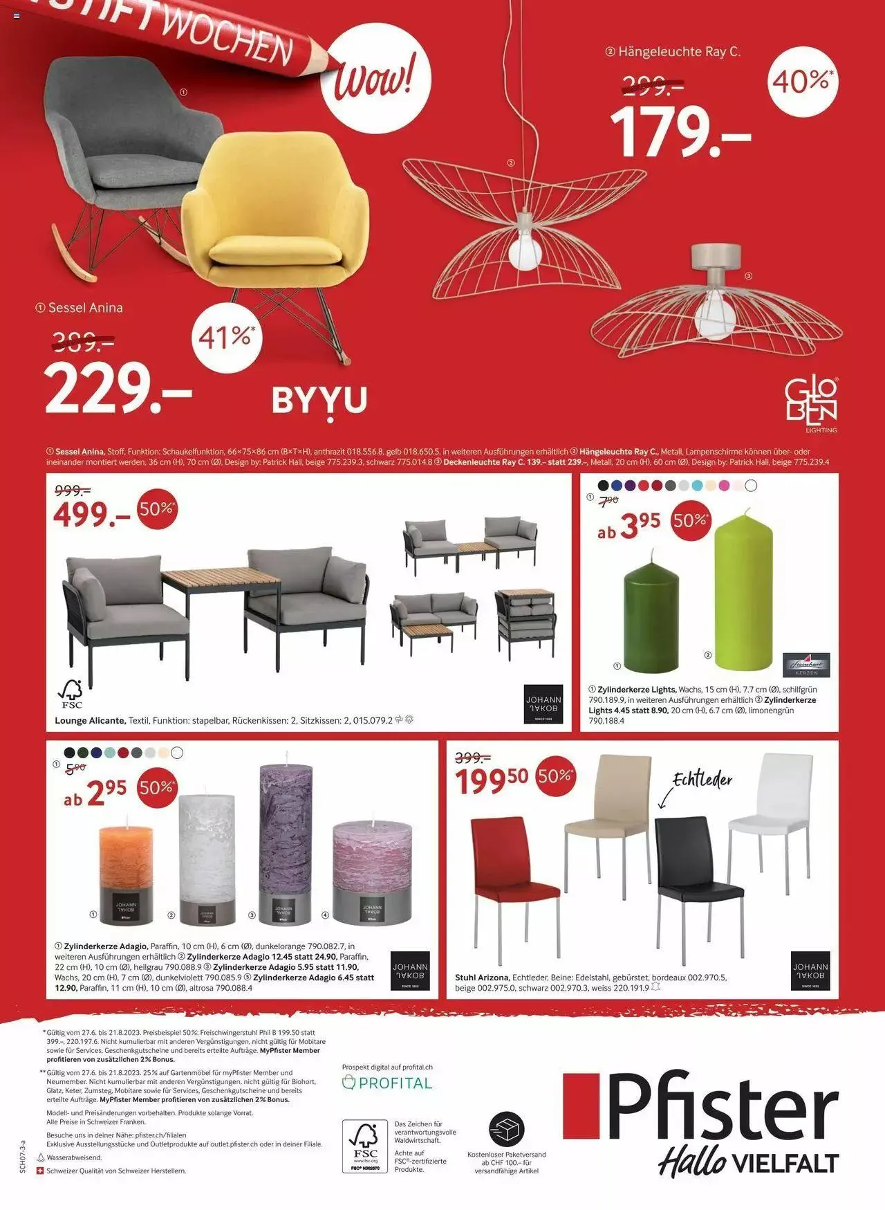 Pfister Rotstift Summer 2023 von 27. Juni bis 21. August 2023 - Prospekt seite  24