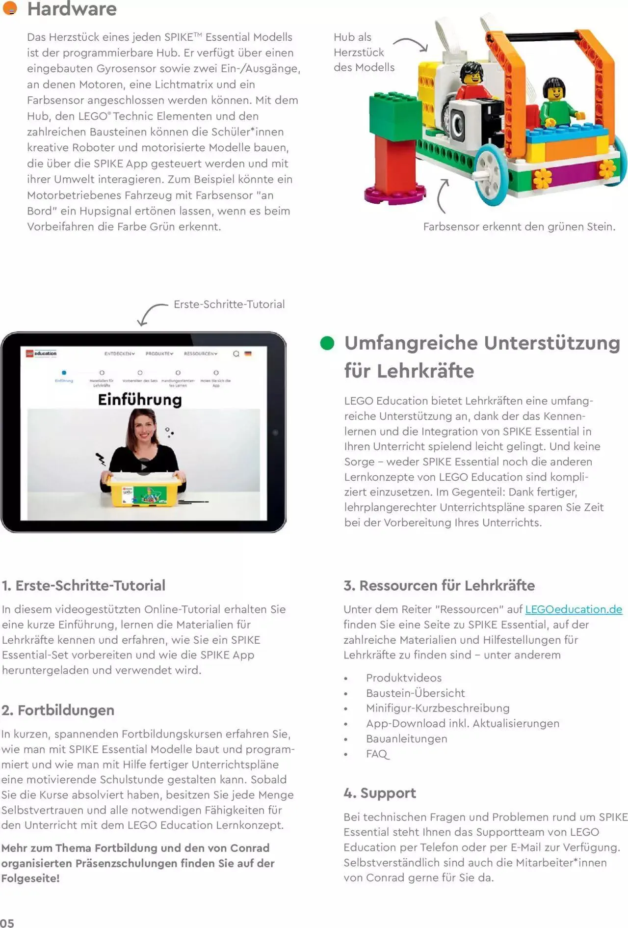 Conrad - Lego Education Lernkonzepte von 1. Januar bis 31. Dezember 2023 - Prospekt seite  6