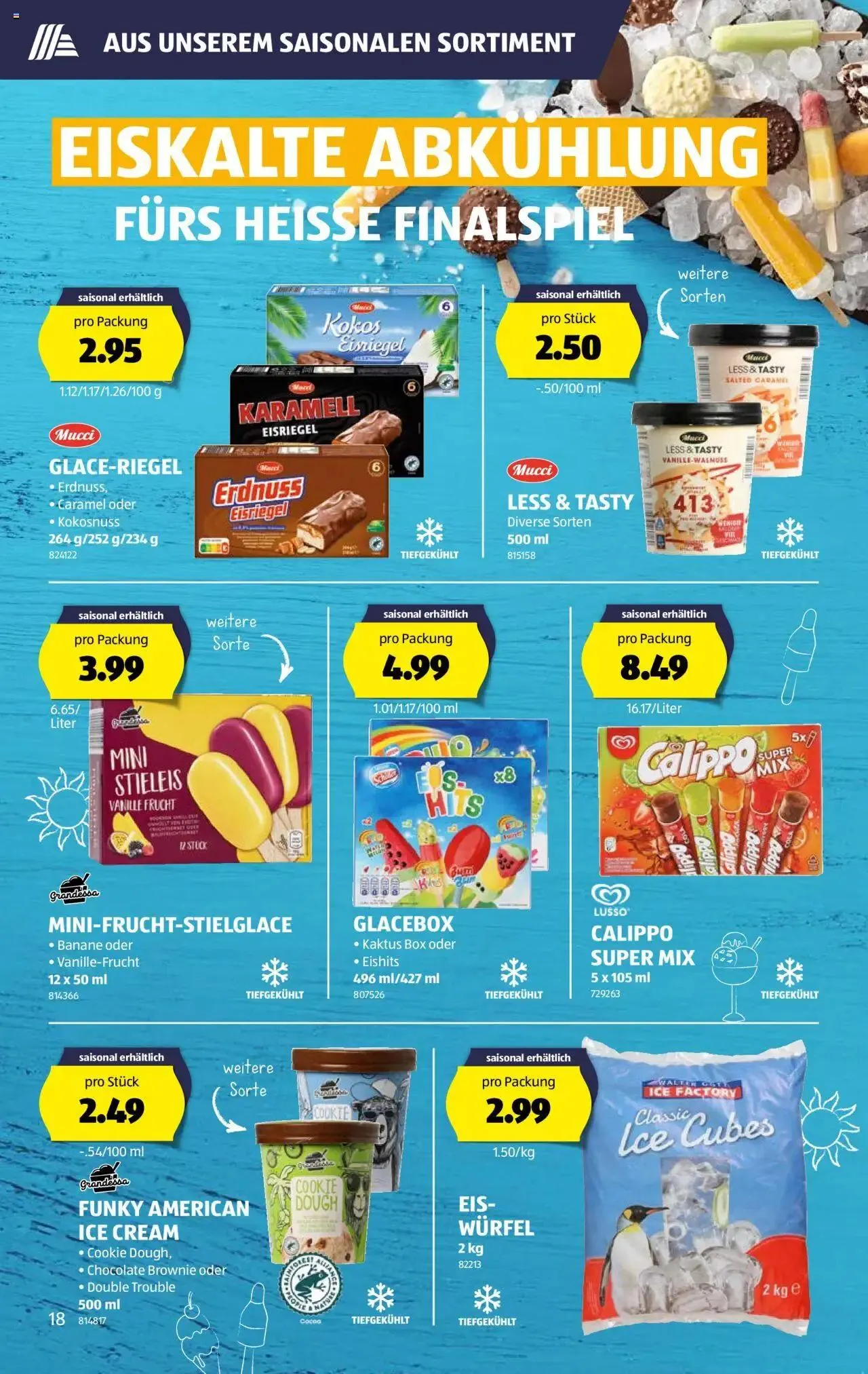Aldi Aktionen von 11. Juli bis 17. Juli 2024 - Prospekt seite  18
