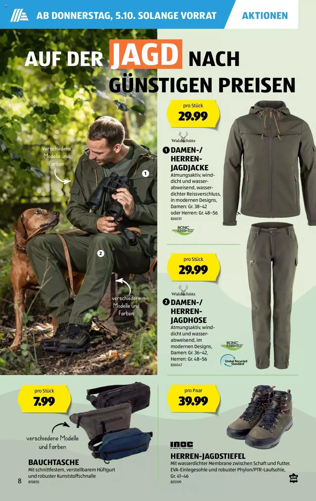 Aldi Aktionen von 5. Oktober bis 11. Oktober 2023 - Prospekt seite  8