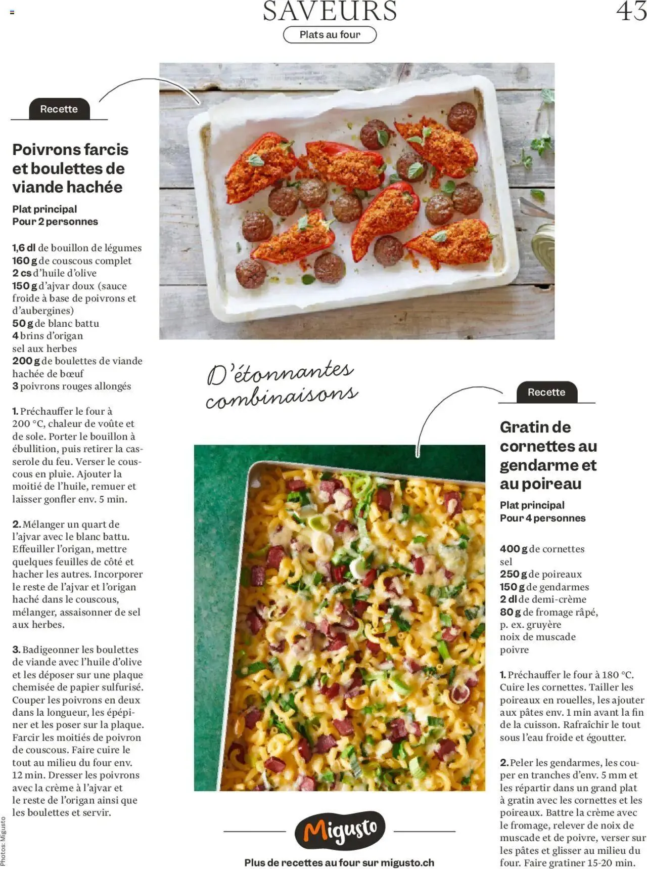 Migros Magazin FR von 21. Oktober bis 27. Oktober 2024 - Prospekt seite 43