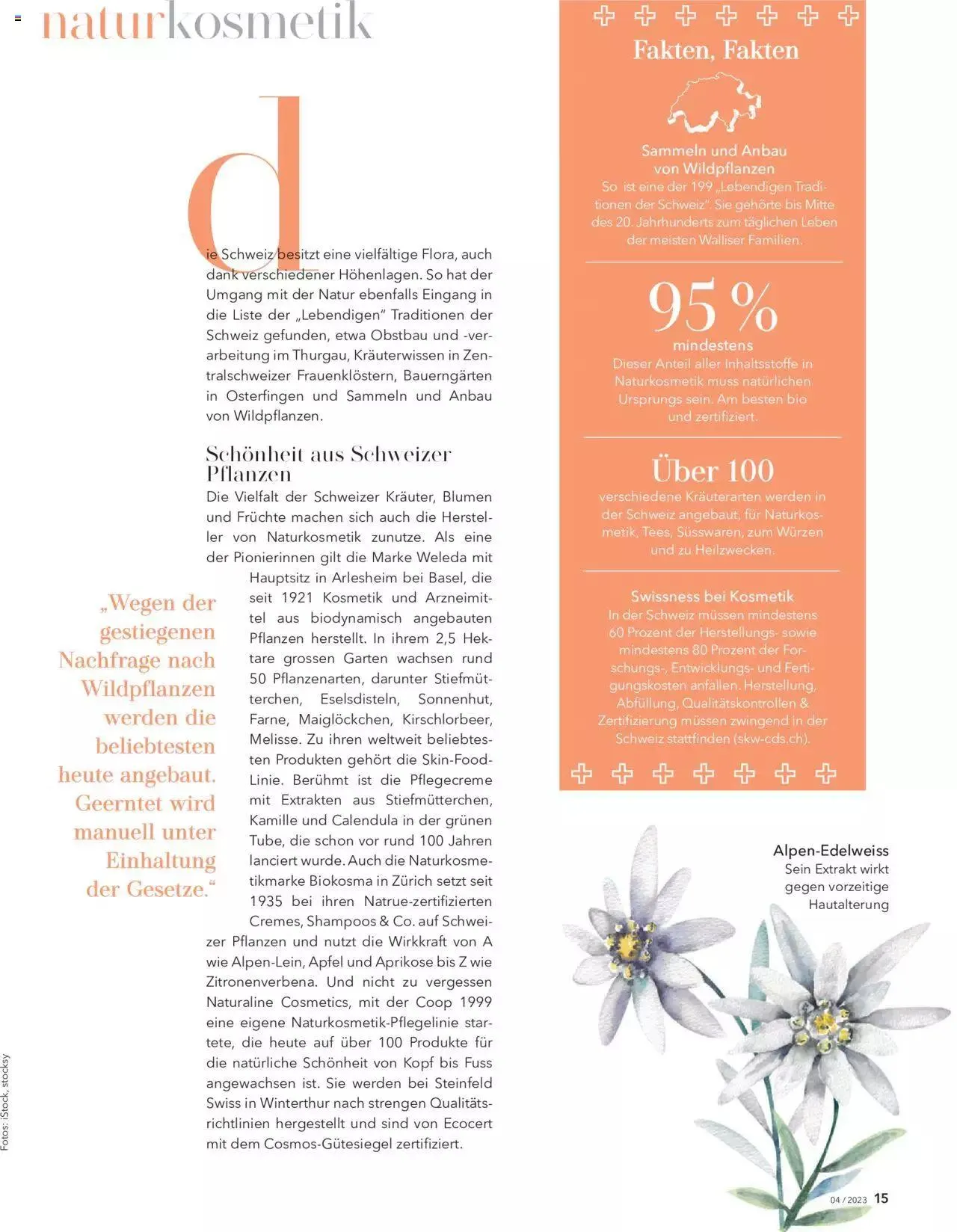 Coop Aktionen Beauty & Life von 1. August bis 31. Dezember 2023 - Prospekt seite  15