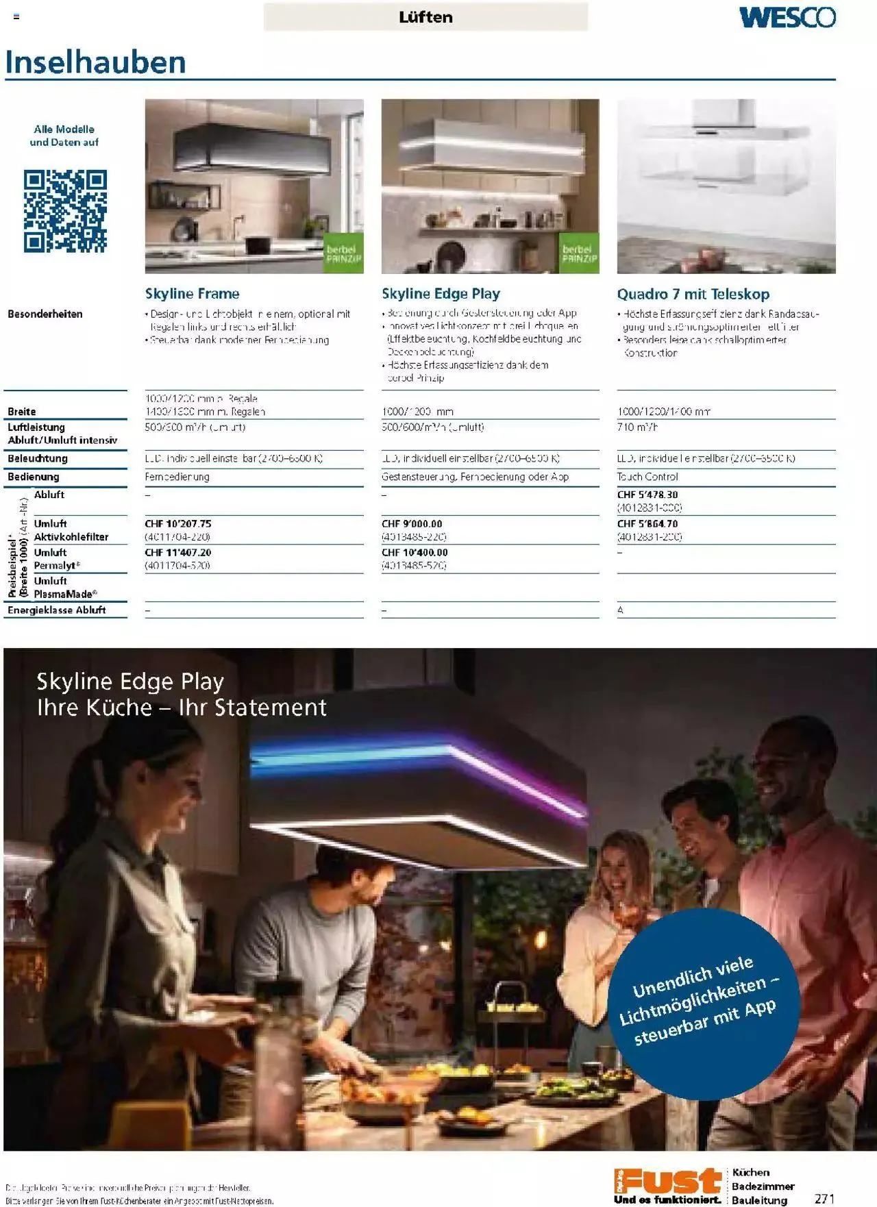 Fust Küchen- und Badezimmerprospekt von 4. März bis 31. Dezember 2024 - Prospekt seite  271