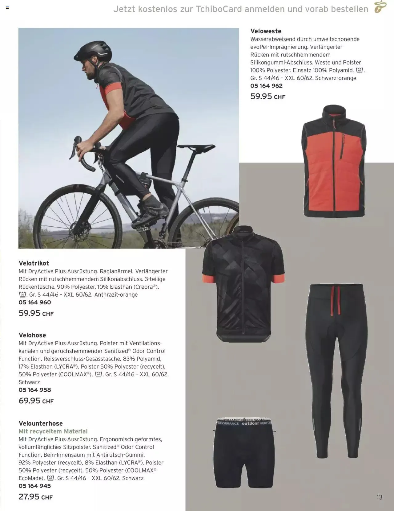 Tchibo Aktionen von 10. Mai bis 31. Dezember 2023 - Prospekt seite 13