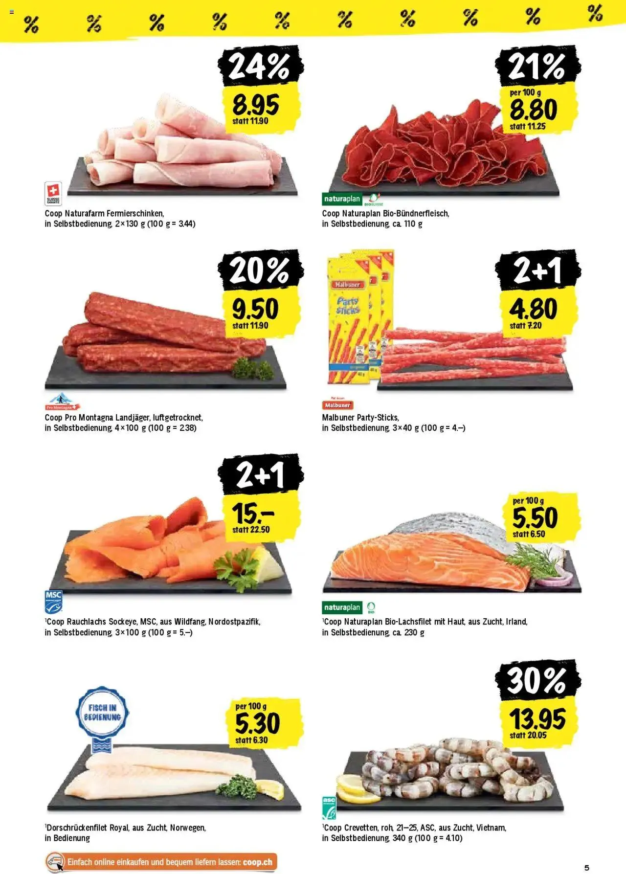 Coop Aktionen von 24. September bis 29. September 2024 - Prospekt seite  5