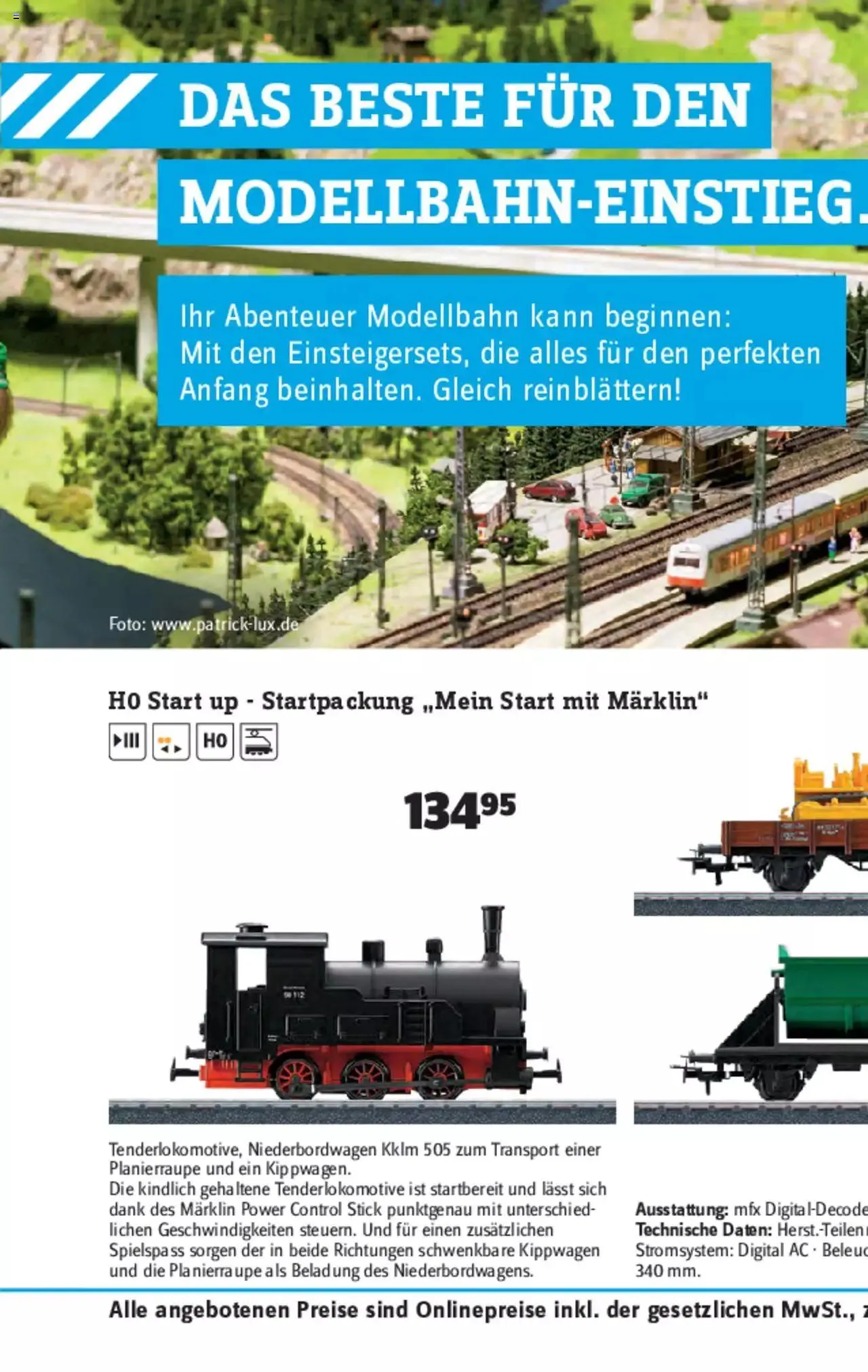 Conrad - Modellbahn Katalog 2022/23 von 5. September bis 31. Dezember 2023 - Prospekt seite  125