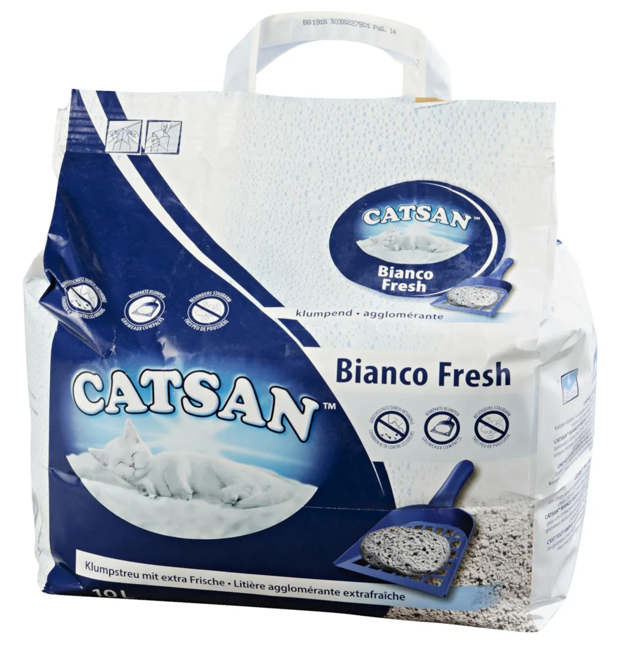 Catsan Katzenstreu klumpend Bianco Fresh