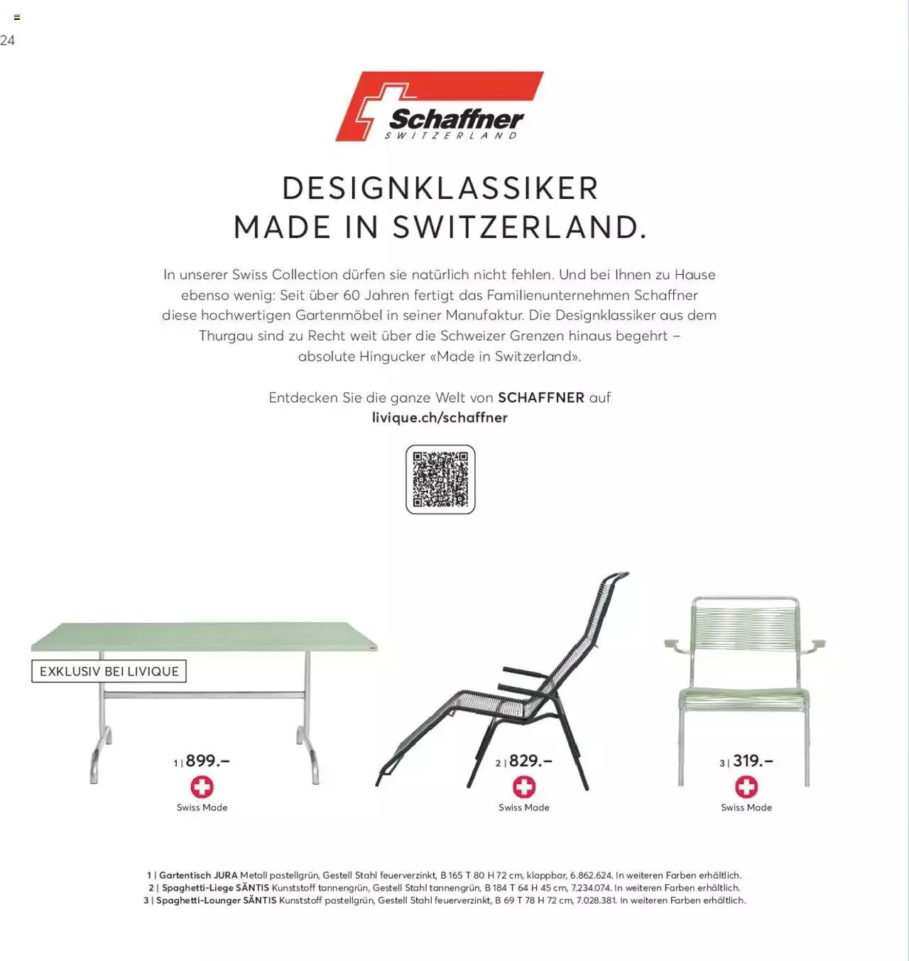 Livique Aktionen Wohne wie du lebst von 27. Februar bis 31. Dezember 2024 - Prospekt seite 24