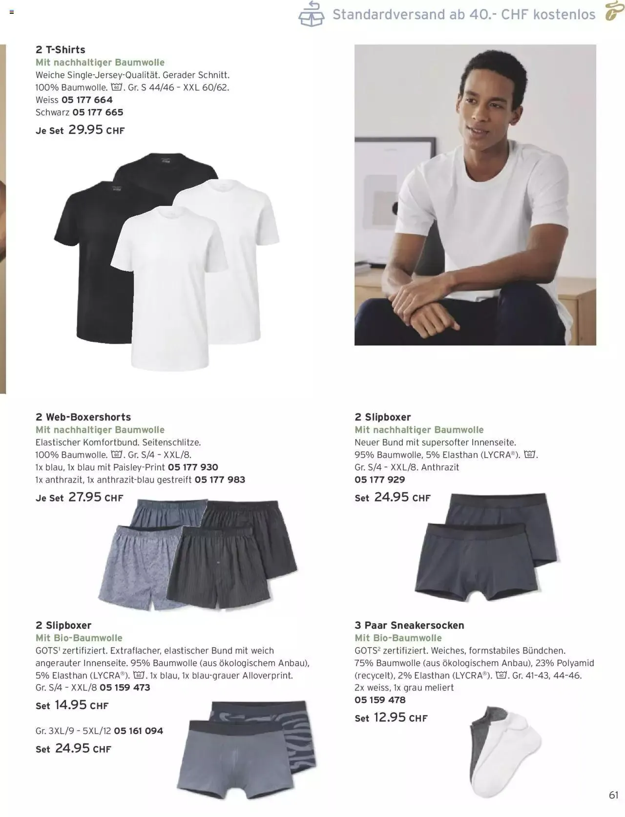 Tchibo Aktionen von 10. Mai bis 31. Dezember 2023 - Prospekt seite  61