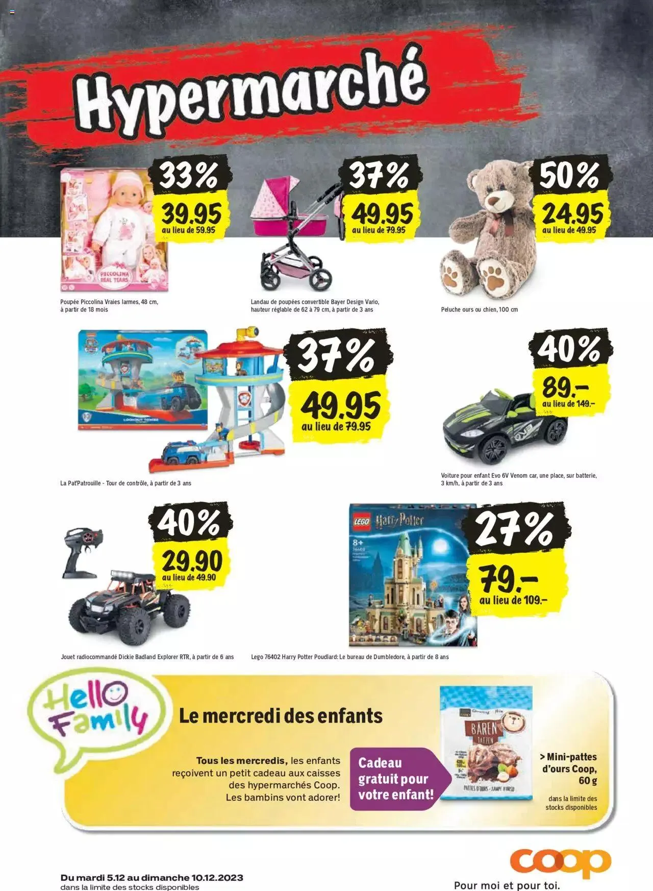 Coop - Les actions de la semaine von 5. Dezember bis 10. Dezember 2023 - Prospekt seite 28