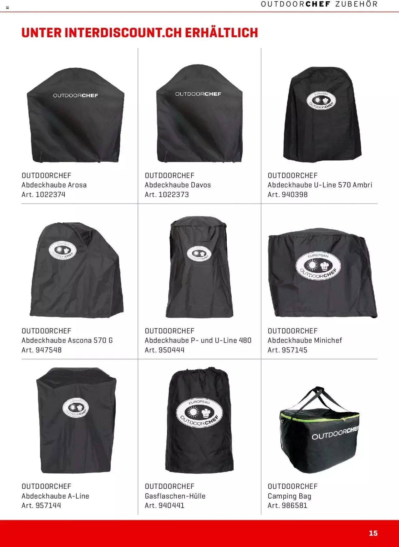 Interdiscount Grill Prospekt von 13. März bis 31. Dezember 2023 - Prospekt seite  15